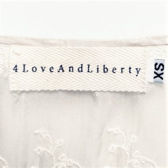 4 LOVE AND LIBERTY BY JOHNNY WAS Silk Boho Tank - Picture 6 of 8